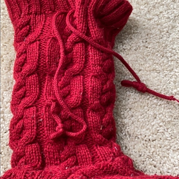 Adorable cable knit slippers gap size L (9/10) - Picture 4 of 5